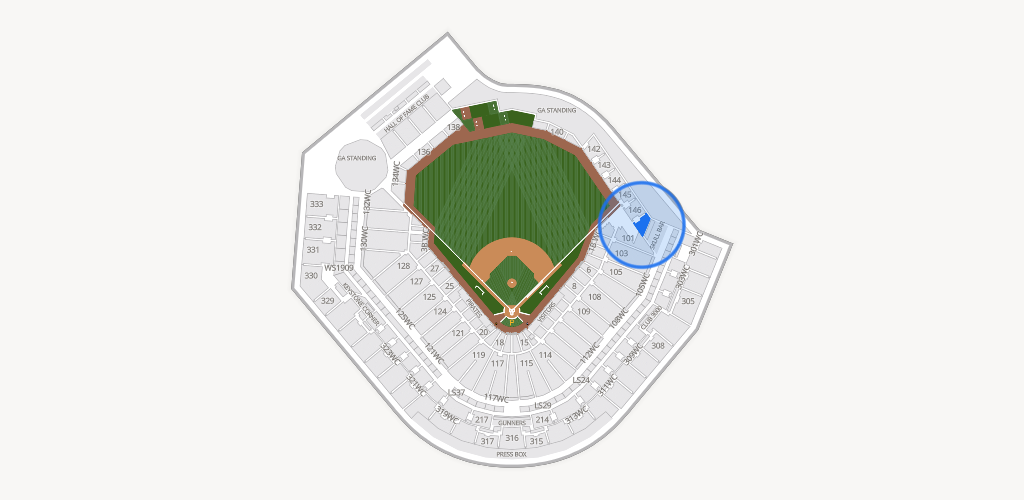 PNC Park Seating Chart