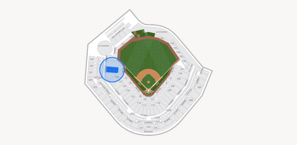 PNC Park Seating Chart