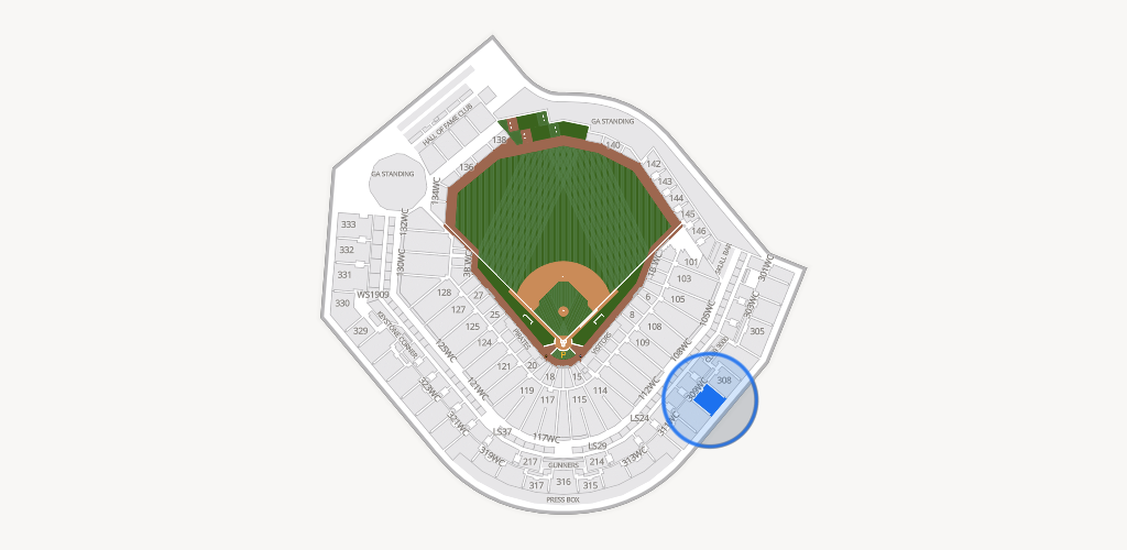PNC Park Seating Chart