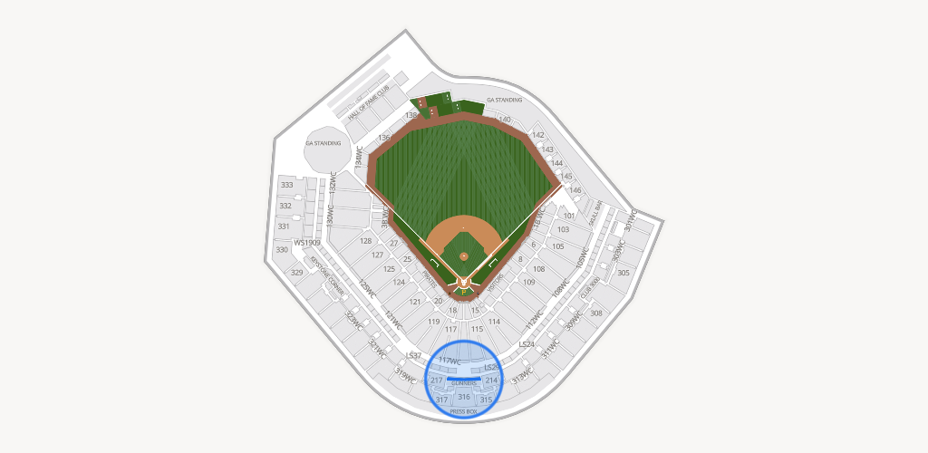 PNC Park Seating Chart