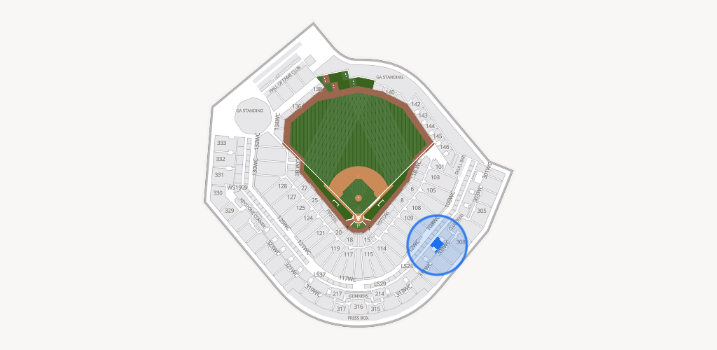 PNC Park Seating Chart