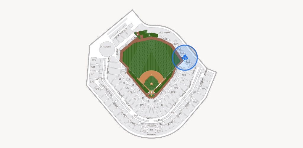 PNC Park Seating Chart