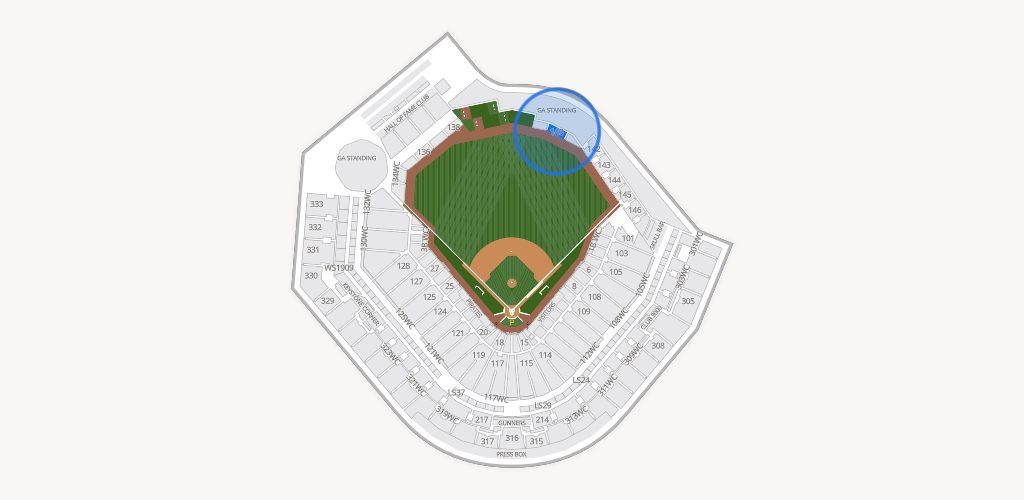 PNC Park Seating Chart