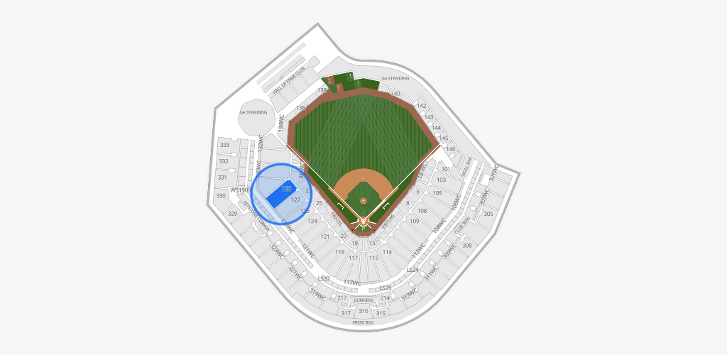 PNC Park Seating Chart
