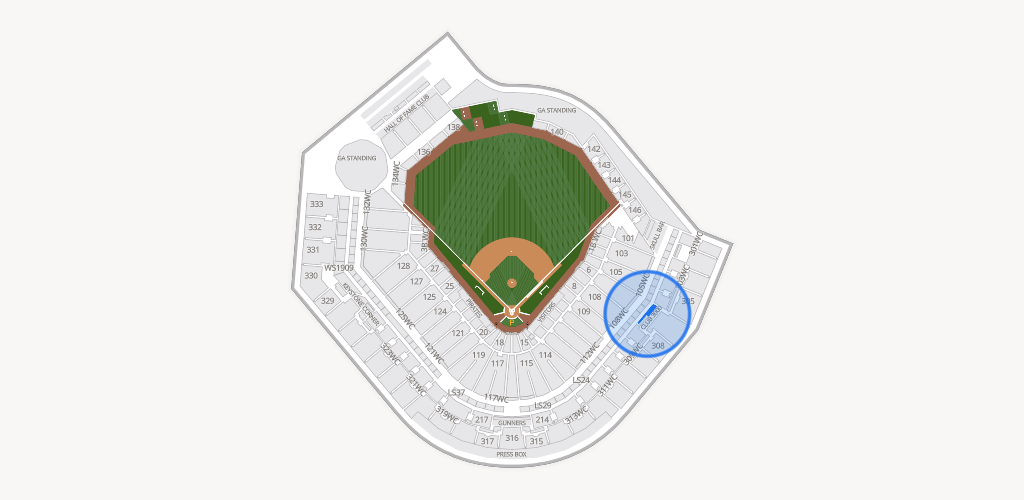 PNC Park Seating Chart
