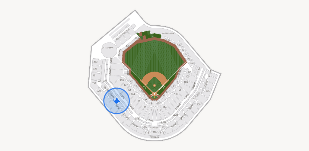 PNC Park Seating Chart