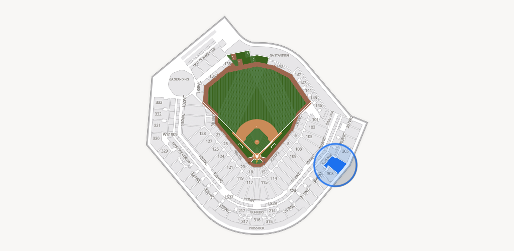 PNC Park Seating Chart