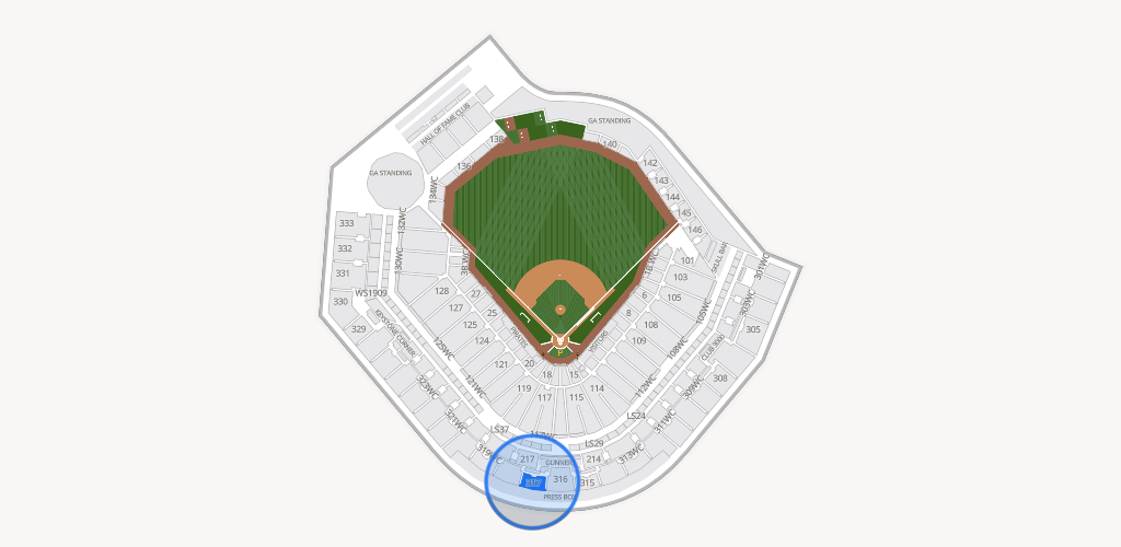 PNC Park Seating Chart