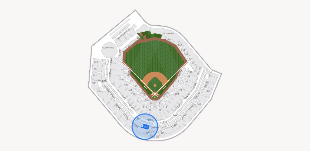 PNC Park Seating Chart