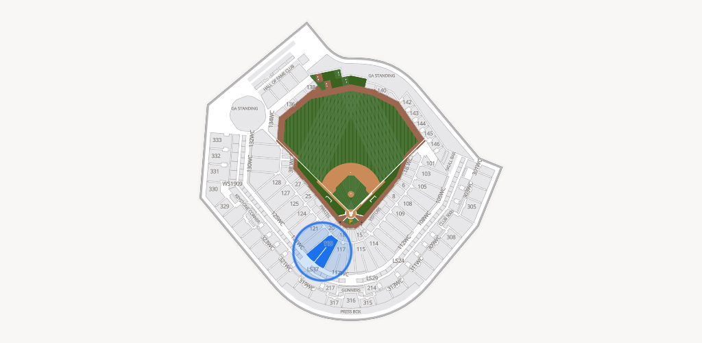 PNC Park Seating Chart