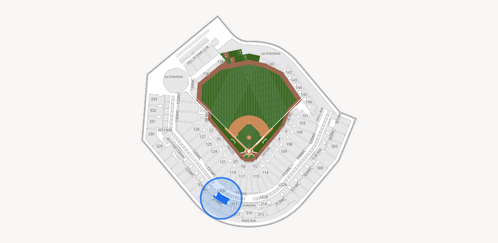 PNC Park Seating Chart