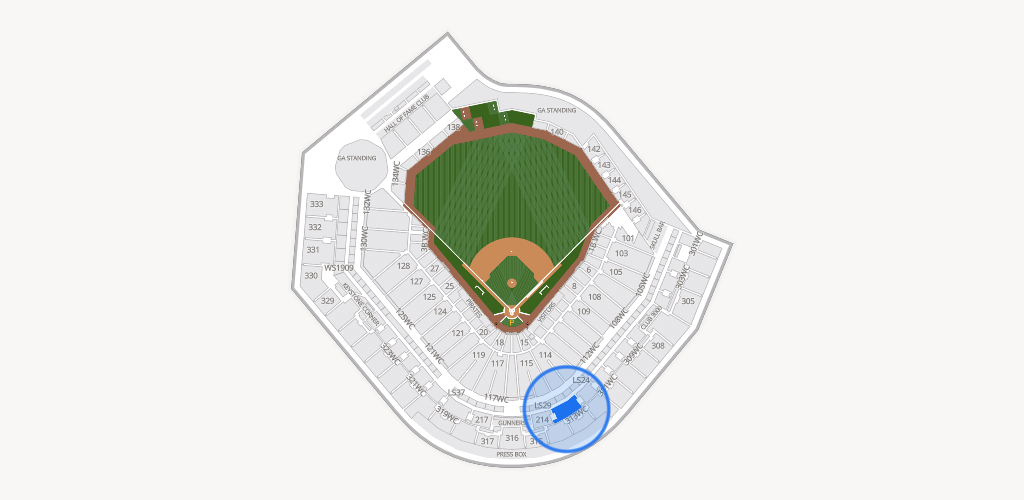 PNC Park Seating Chart