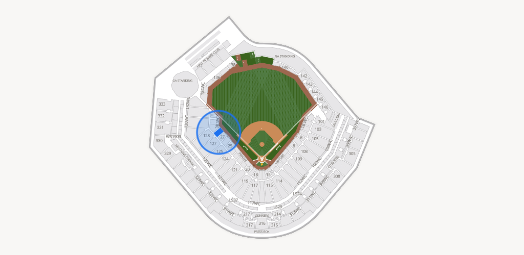 PNC Park Seating Chart