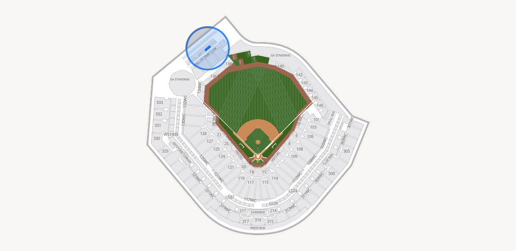 PNC Park Seating Chart