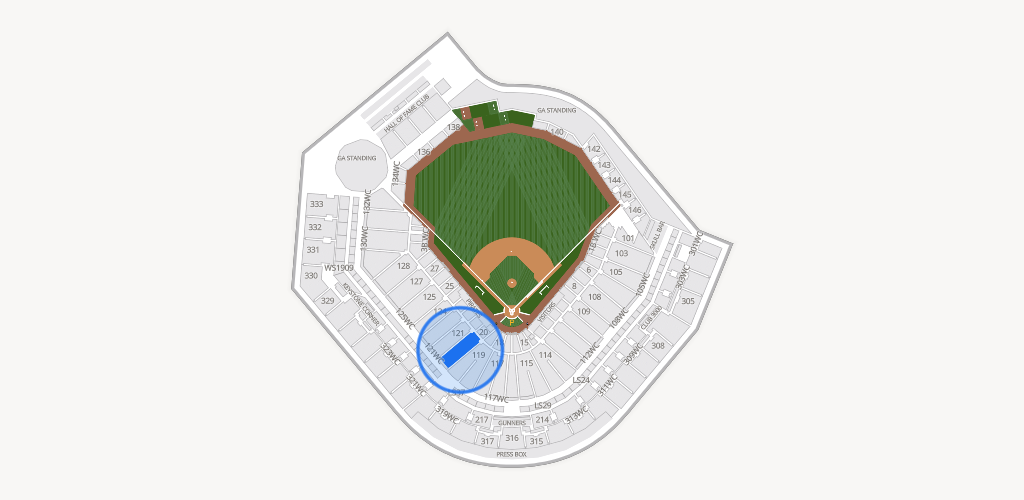 PNC Park Seating Chart