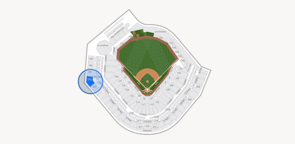 PNC Park Seating Chart