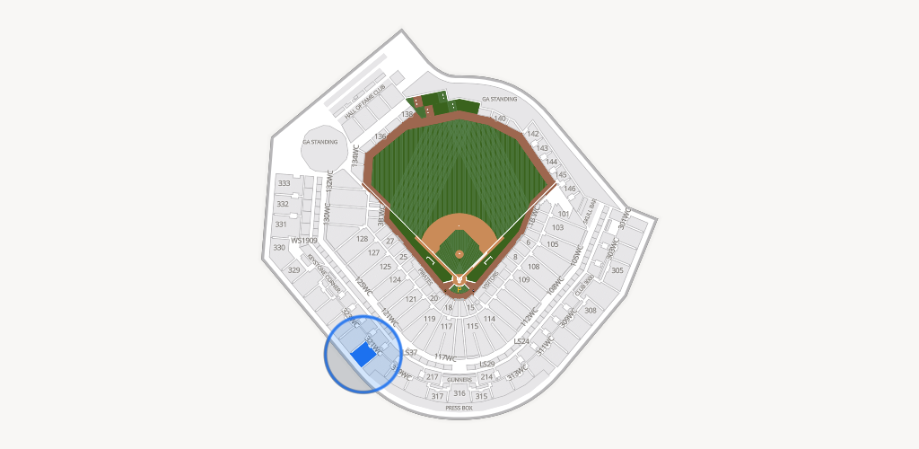PNC Park Seating Chart