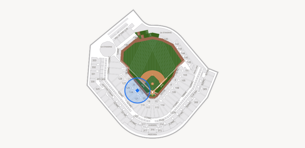 PNC Park Seating Chart