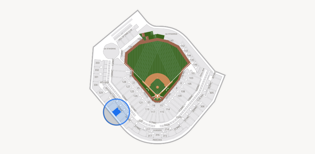 PNC Park Seating Chart