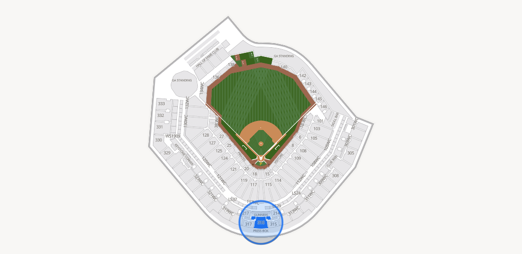 PNC Park Seating Chart