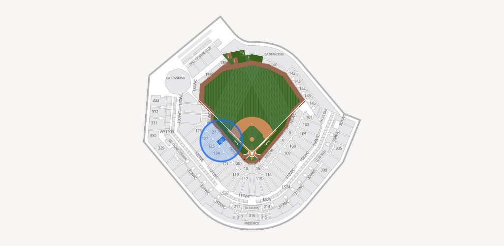 PNC Park Seating Chart