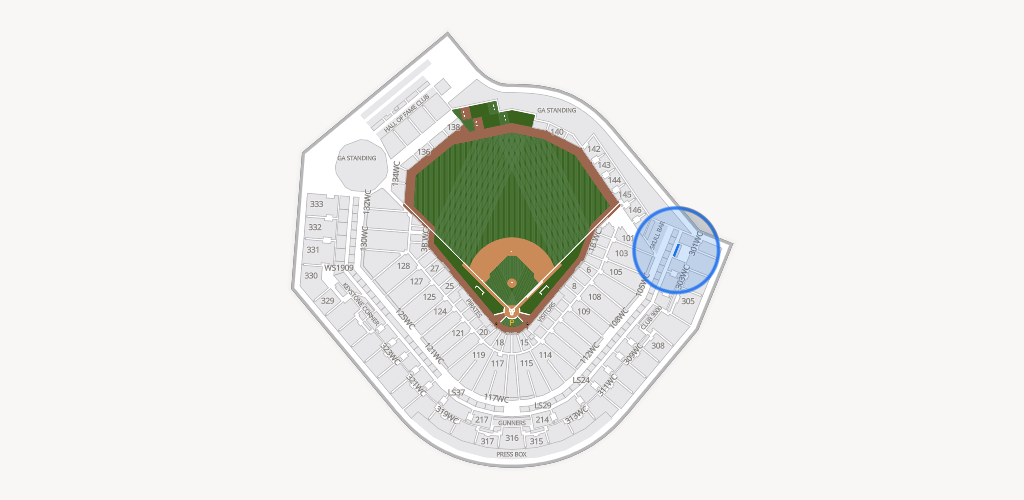 PNC Park Seating Chart