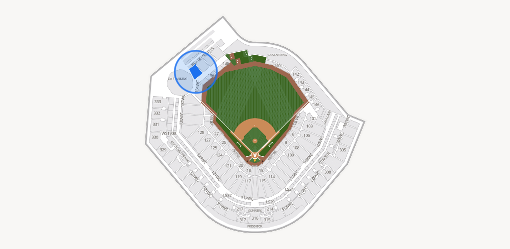PNC Park Seating Chart