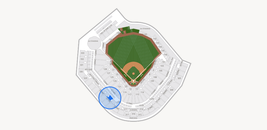 PNC Park Seating Chart