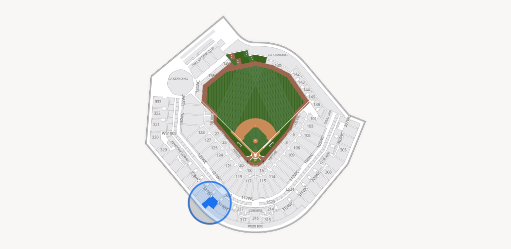 PNC Park Seating Chart
