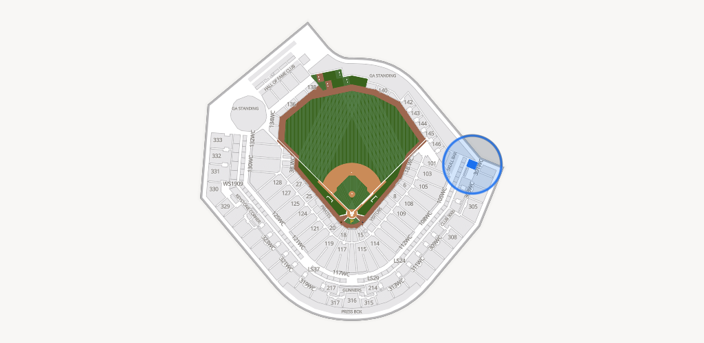 PNC Park Seating Chart