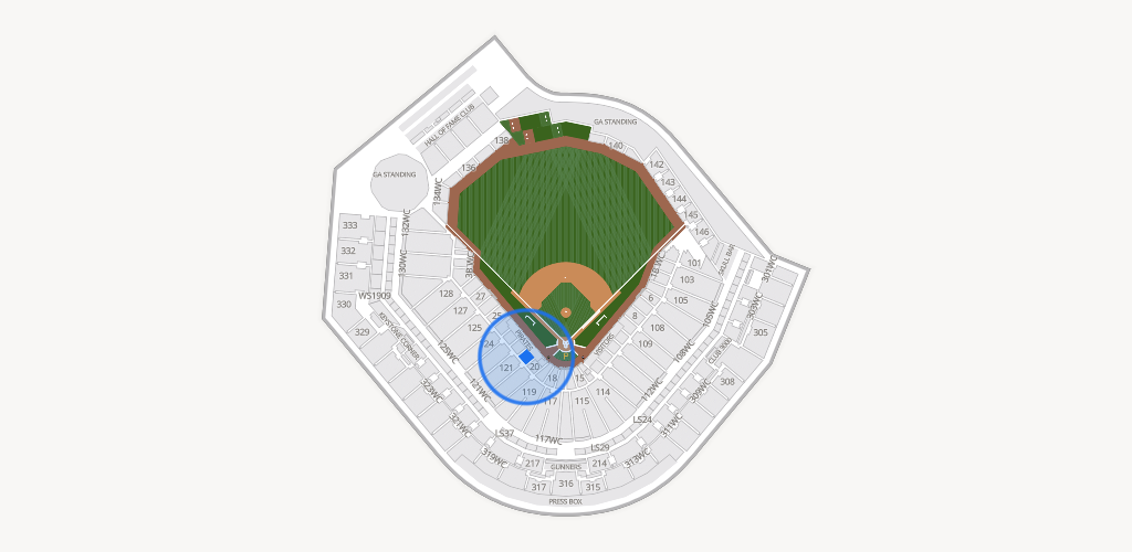 PNC Park Seating Chart