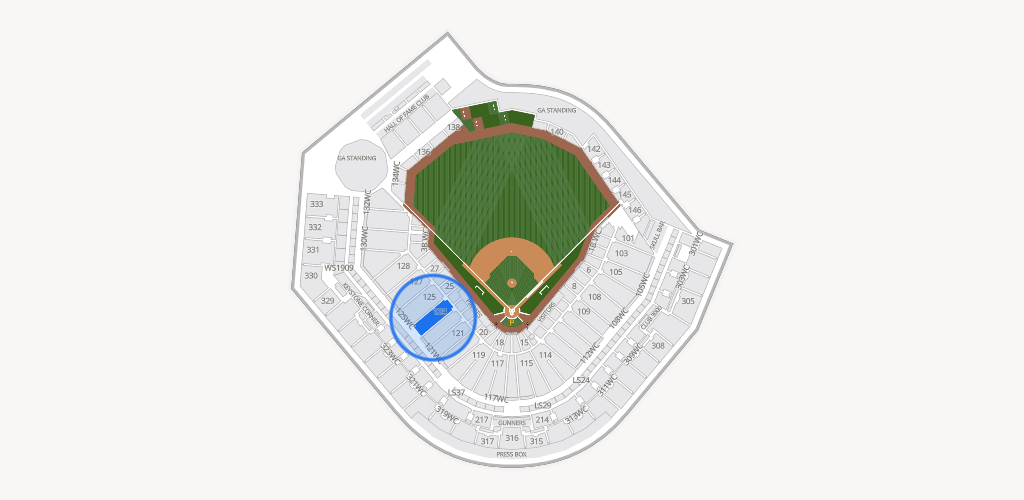 PNC Park Seating Chart
