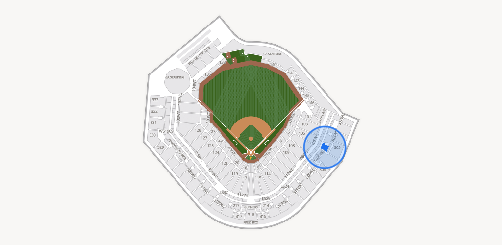 PNC Park Seating Chart