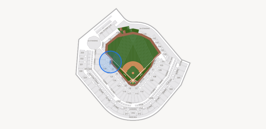 PNC Park Seating Chart