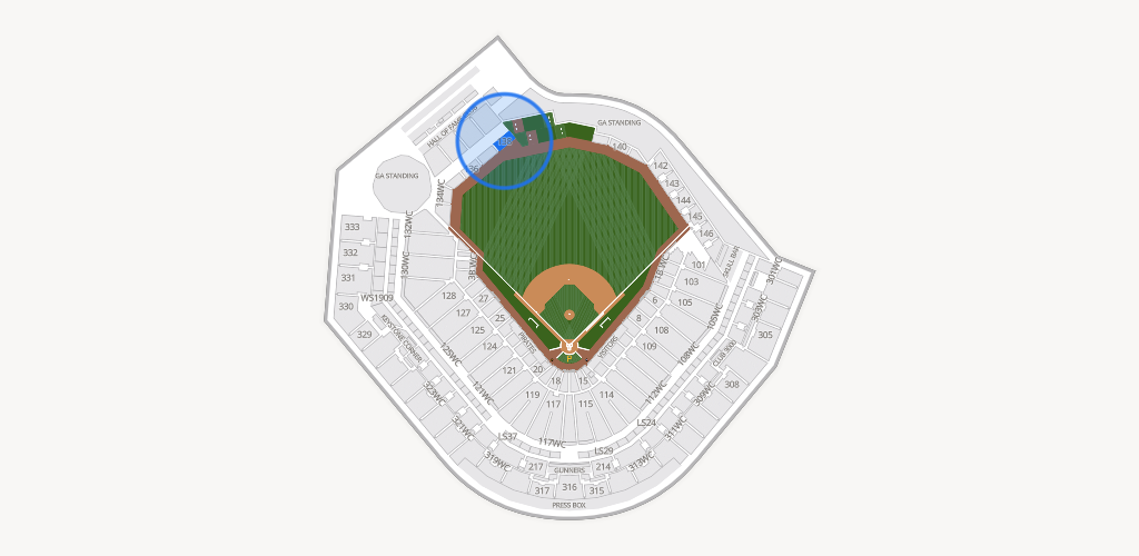 PNC Park Seating Chart