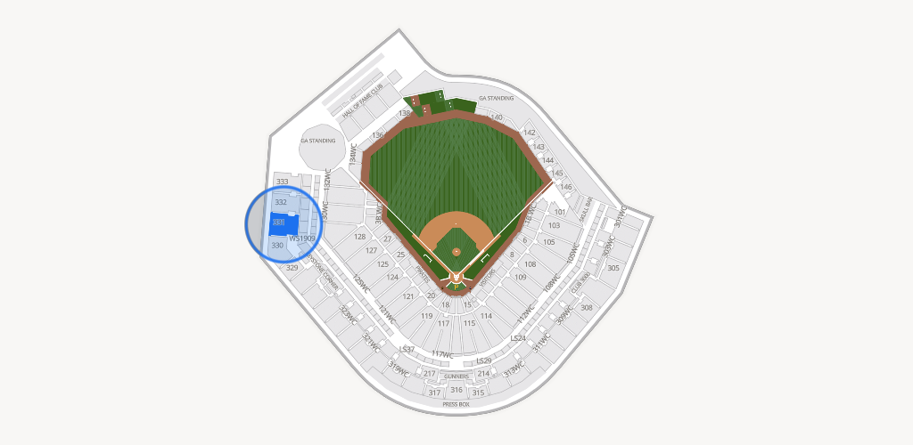 PNC Park Seating Chart