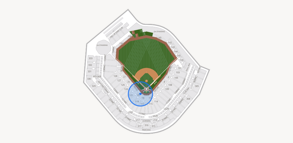PNC Park Seating Chart