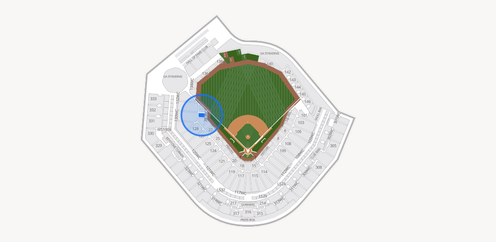 PNC Park Seating Chart