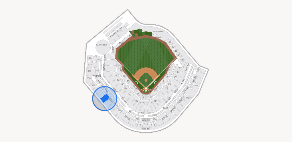 PNC Park Seating Chart
