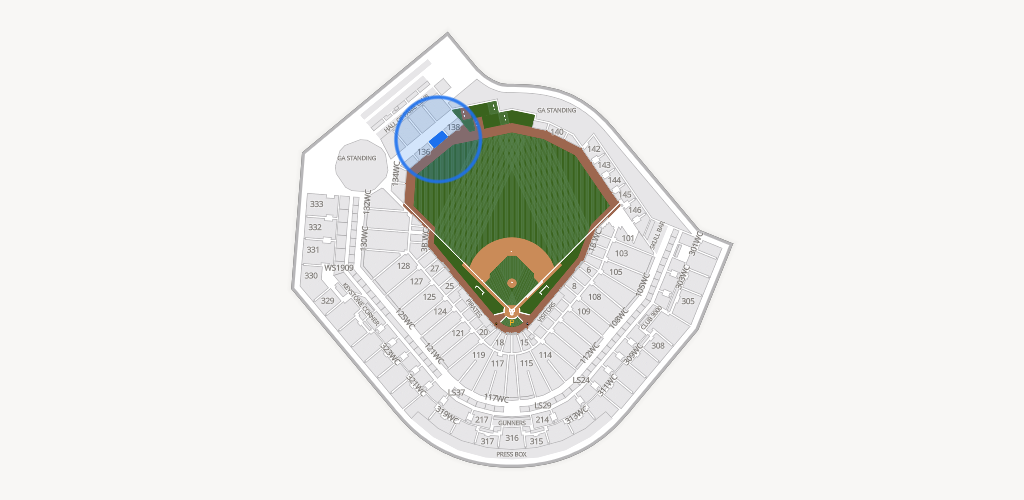 PNC Park Seating Chart
