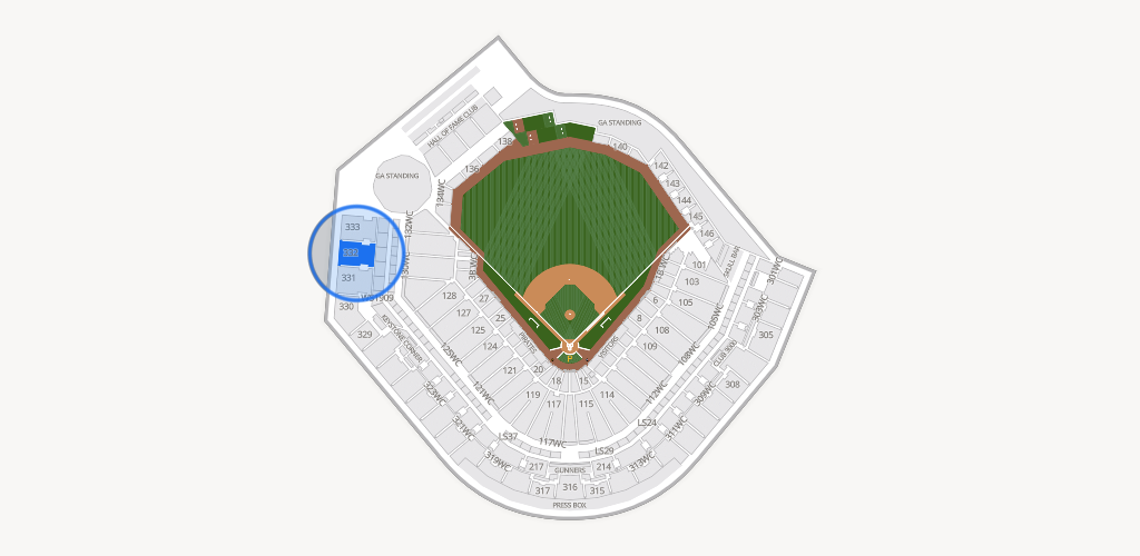 PNC Park Seating Chart