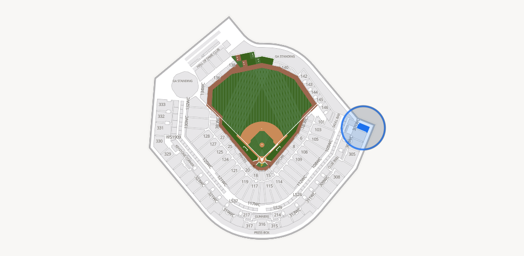 PNC Park Seating Chart