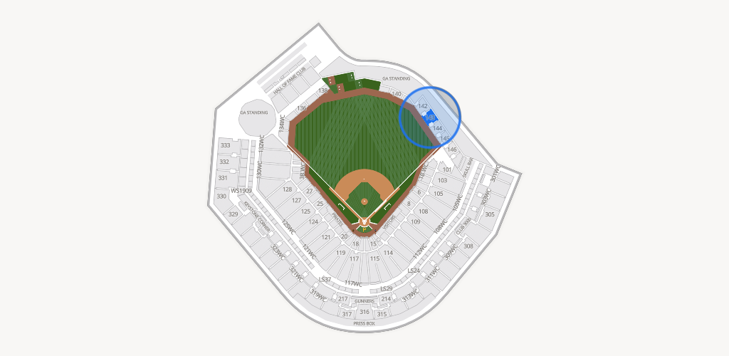 PNC Park Seating Chart