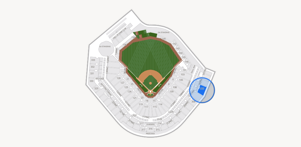 PNC Park Seating Chart