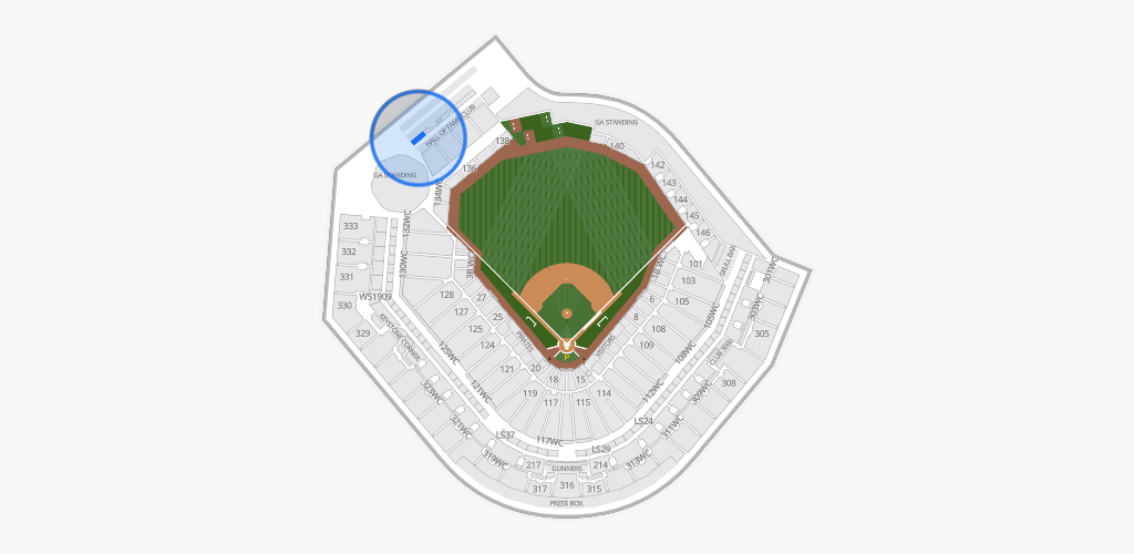 PNC Park Seating Chart