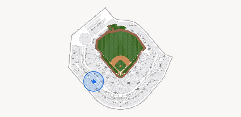 PNC Park Seating Chart