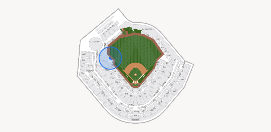 PNC Park Seating Chart
