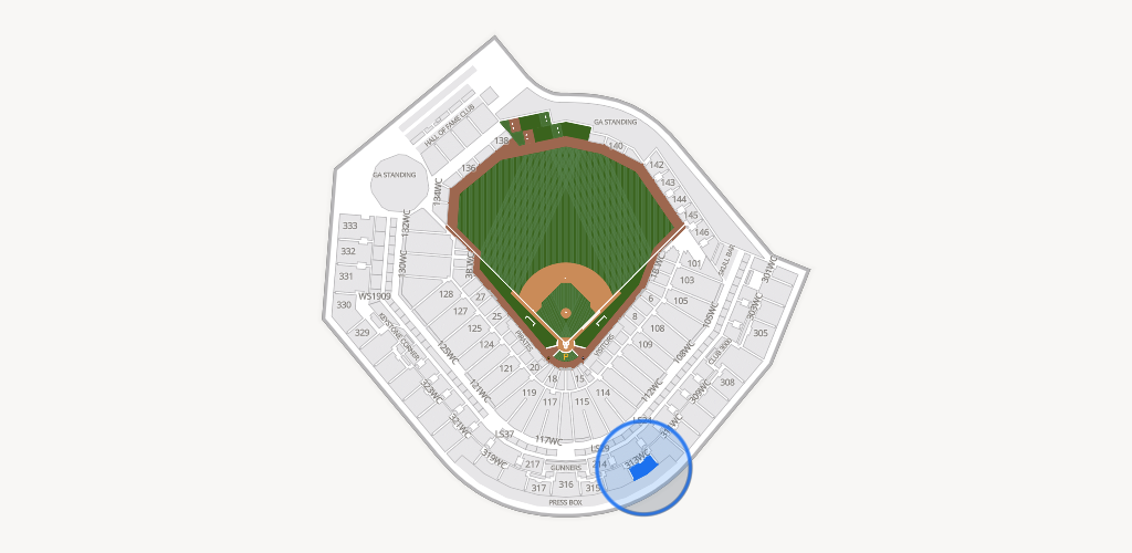PNC Park Seating Chart