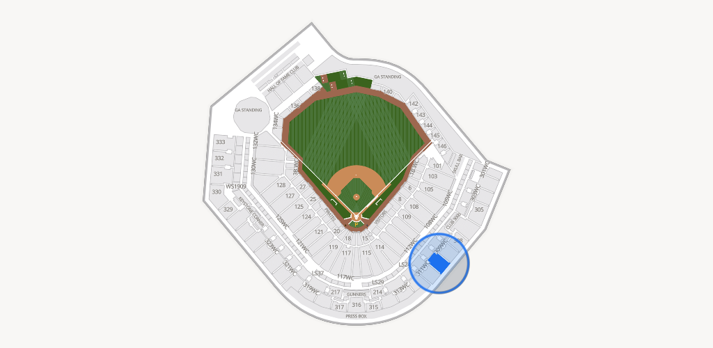 PNC Park Seating Chart