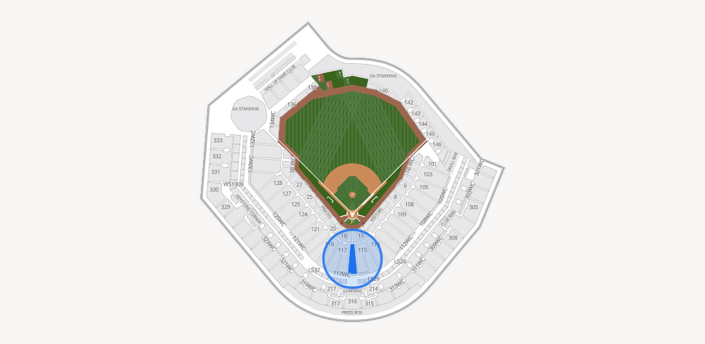PNC Park Seating Chart